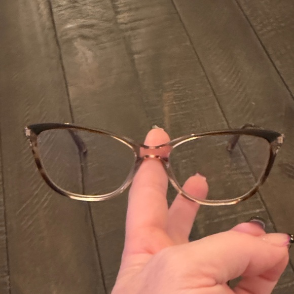 Anne Klein Brown and Black Glasses - Picture 1 of 5